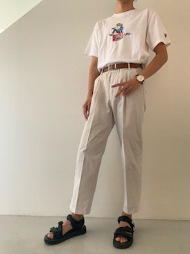 「Blue Standard （ブルースタンダード）のアイテム」を使った、you_heyさん（メンズ・175cm）の秋コーディネート