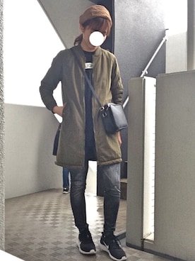 ぺるもっちさん（レディース・162cm）の冬コーディネート