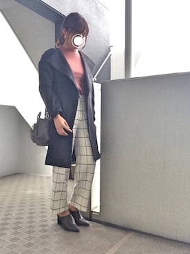 ぺるもっちさん(レディース・162cm)の冬コーディネート