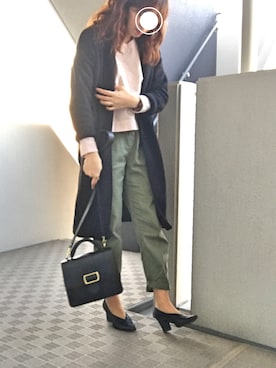 ぺるもっちさん（レディース・162cm）の冬コーディネート