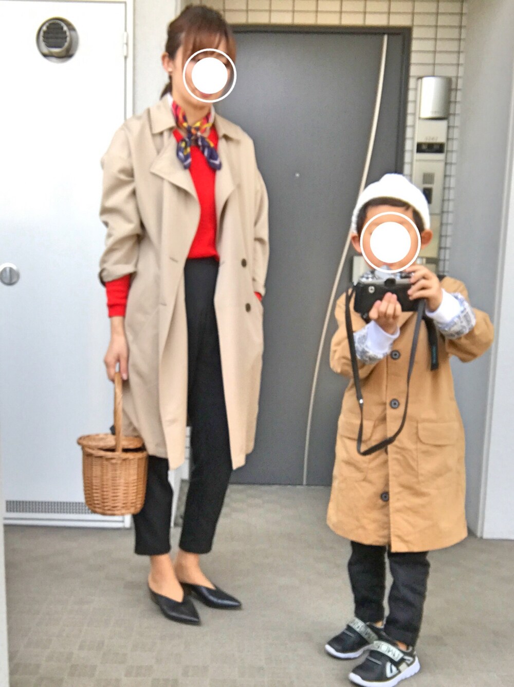 宮崎あおいCM着用ドロップショルダーニュアンスコートを使った人気