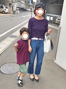 「MULLER（ミューラー）のアイテム」を使った、ぺるもっちさん（レディース・162cm）の春コーディネート