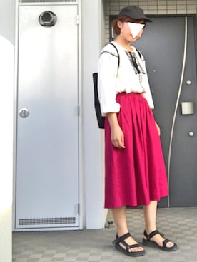 ぺるもっちさん（レディース・162cm）の春コーディネート