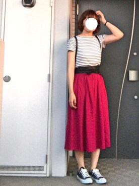 ぺるもっちさん（レディース・162cm）の春コーディネート