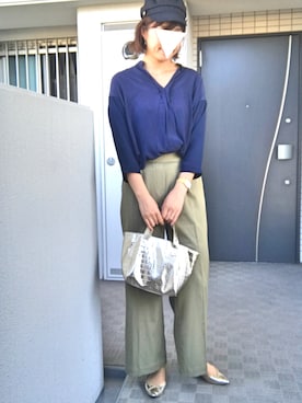 ぺるもっちさん（レディース・162cm）の秋コーディネート