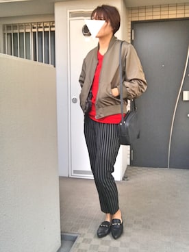 ぺるもっちさん（レディース・162cm）の秋コーディネート