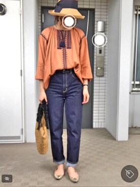 ぺるもっちさん（レディース・162cm）の春コーディネート