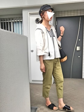 ぺるもっちさん（レディース・162cm）の夏コーディネート