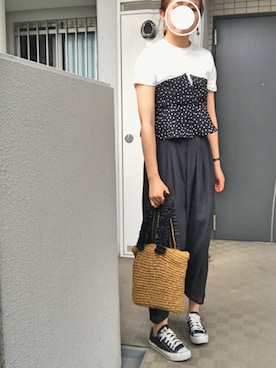 ぺるもっちさん（レディース・162cm）の夏コーディネート