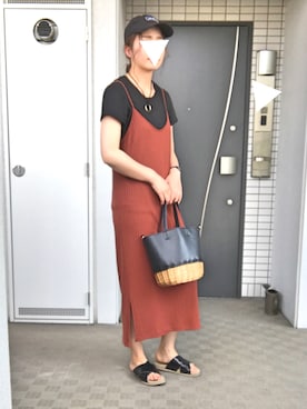 ぺるもっちさん（レディース・162cm）の夏コーディネート
