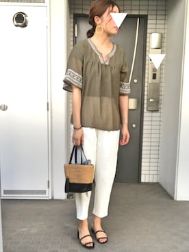 ぺるもっちさん(レディース・162cm)の夏コーディネート