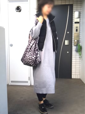 「rps（アールピーエス）のアイテム（レッグウェア）」を使った、ぺるもっちさん（レディース・162cm）の秋コーディネート
