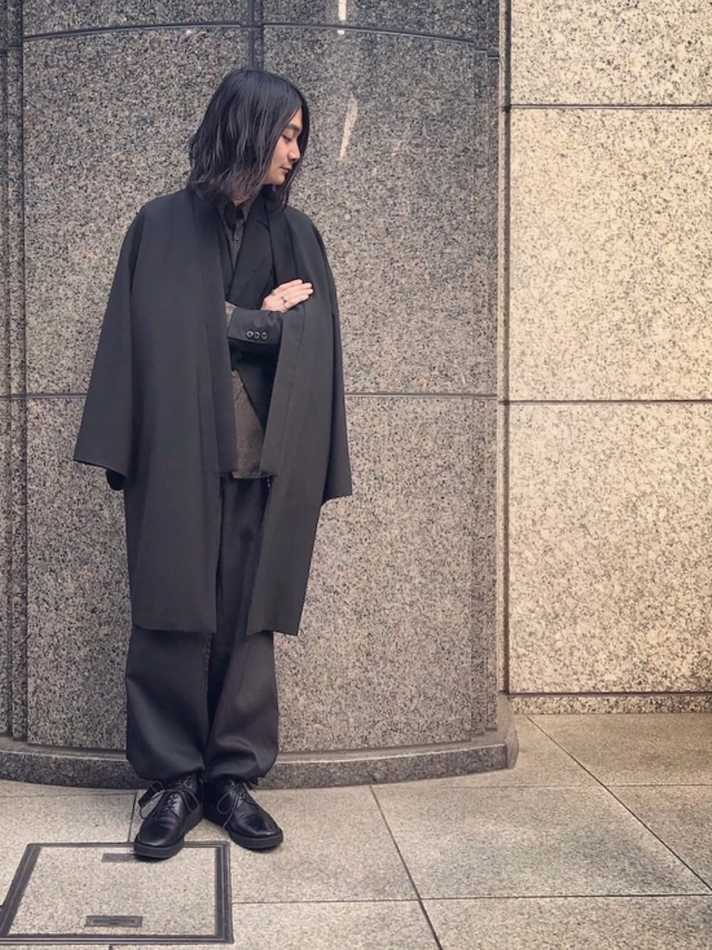 ジャケット・アウター LAD MUSICIAN KIMONO JACKET 20180905190506920_215.jpg