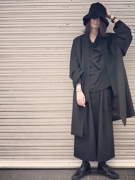 「パイル」｜「アイテム（ジャケット/アウター）」を使った、俊一 さん（メンズ・178cm）の春コーディネート