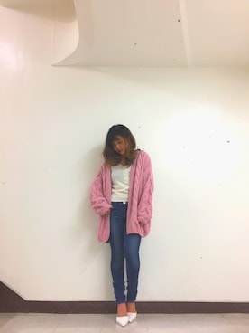 nachan◡̈⃝︎⋆︎*さん(レディース・150cm)の冬コーディネート