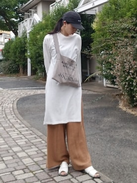 「ゆるずる」｜shi-44さん（レディース・165cm）の夏コーディネート