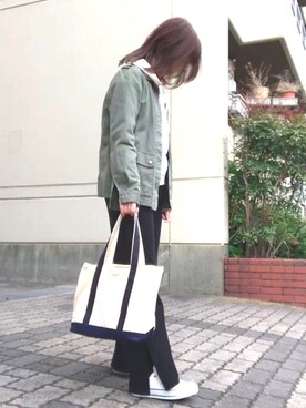 「平成最後のWEARISTAセンバツ」｜「アイテム（スリッポン）」を使った、maiさん（レディース・154cm）の春コーディネート