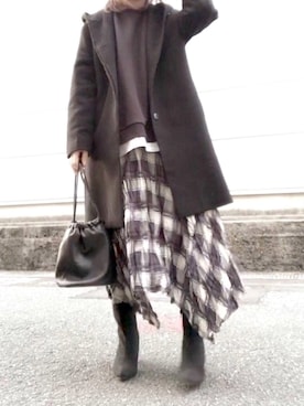 maiさん（レディース・153cm）の冬コーディネート