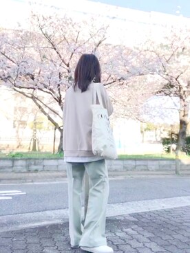 「RAZIEL（ラジエル）のアイテム」を使った、maiさん（レディース・153cm）の春コーディネート