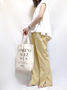 「RAZIEL（ラジエル）のアイテム」を使った、maiさん（レディース・153cm）の夏コーディネート