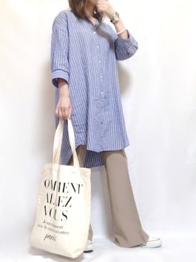 「RAZIEL（ラジエル）のアイテム」を使った、maiさん（レディース・153cm）の秋コーディネート