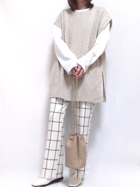 maiさん（レディース・153cm）の秋コーディネート