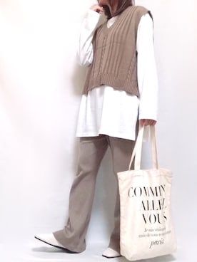 「RAZIEL（ラジエル）のアイテム」を使った、maiさん（レディース・153cm）の秋コーディネート