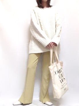 「RAZIEL（ラジエル）のアイテム」を使った、maiさん（レディース・153cm）の秋コーディネート