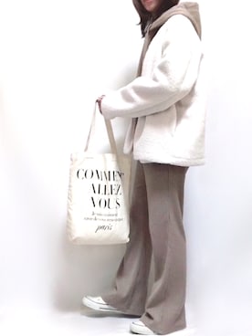 「RAZIEL（ラジエル）のアイテム」を使った、maiさん（レディース・153cm）の冬コーディネート