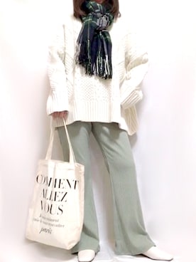 「RAZIEL（ラジエル）のアイテム」を使った、maiさん（レディース・153cm）の冬コーディネート