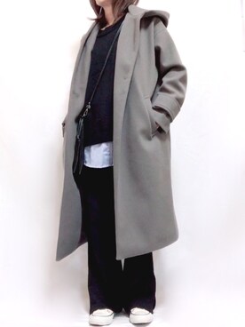 「RAZIEL（ラジエル）のアイテム」を使った、maiさん（レディース・153cm）の冬コーディネート