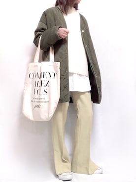 「RAZIEL（ラジエル）のアイテム」を使った、maiさん（レディース・153cm）の冬コーディネート