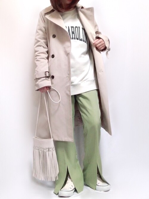 Mai Indexのトレンチコートを使ったコーディネート Wear