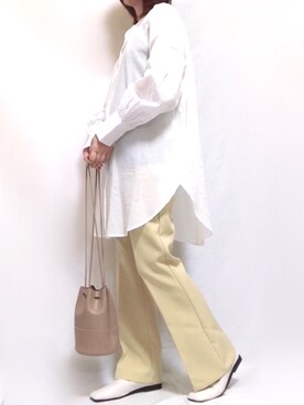 「OVoVO（オーヴォ）のアイテム」を使った、maiさん（レディース・153cm）の春コーディネート