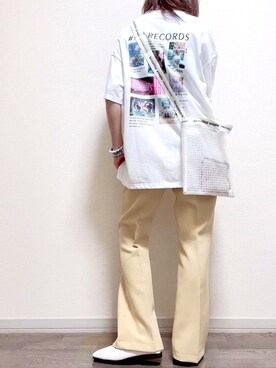 「OVoVO（オーヴォ）のアイテム」を使った、maiさん（レディース・153cm）の夏コーディネート