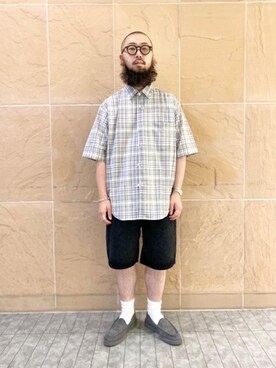 加藤　絹二さん（メンズ・168cm）の夏コーディネート