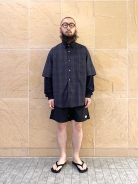 加藤　絹二さん（メンズ・168cm）の夏コーディネート