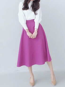 「Daniella&GEMMA（ダニエラアンドジェマ）のアイテム」を使った、kataoka__mikaさん（レディース・163cm）の冬コーディネート