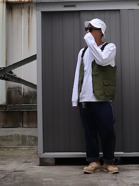 HOUSTON OFFICIALさんのコーディネート