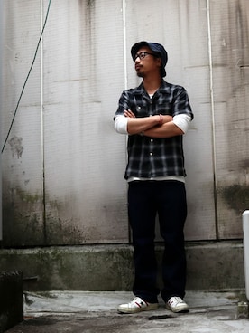 HOUSTON OFFICIALさんのコーディネート