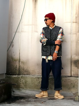 HOUSTON OFFICIALさんのコーディネート