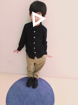 「Blundstone（ブランドストーン）のアイテム」を使った、ꙭ҉uka.さん（キッズ・120cm）の春コーディネート