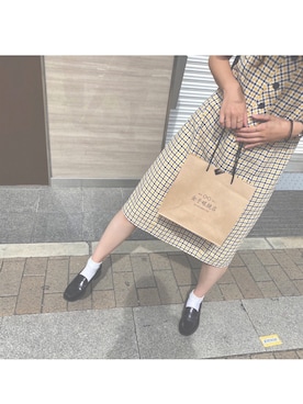 「BLOOM（ブルーム）のアイテム（リング）」を使った、ちひろさん（レディース・161cm）の秋コーディネート