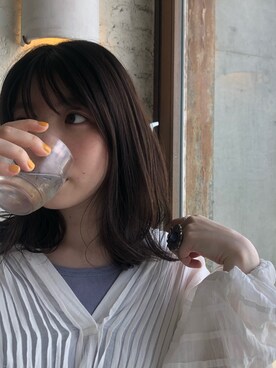 「PETIT BATEAU（プチバトー）のアイテム（キャミソール）」を使った、おもちさん（レディース・160cm）の夏コーディネート
