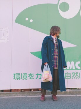 「Ralph Lauren」｜「アイテム（デニムジャケット）」を使った、uniさん（レディース・162cm）の冬コーディネート