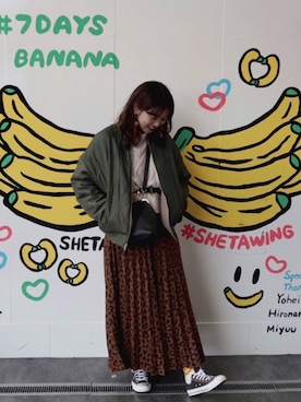 「インスタ映え」｜chakiさん（レディース・167cm）の冬コーディネート