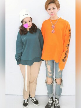 「vetements」｜「アイテム（ニットキャップ/ビーニー）」を使った、優馬さん（メンズ・168cm）の春コーディネート