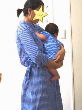 「Te chichi（テチチ）のアイテム」を使った、fkdmktさん（キッズ・60cm）の夏コーディネート