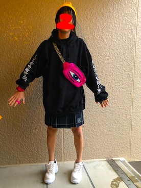 「SpRay（スプレイ）のアイテム（シューズ）」を使った、ヒデロックさん（メンズ・165cm）の冬コーディネート