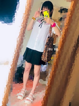 「SpRay（スプレイ）のアイテム（サンダル）」を使った、ヒデロックさん（メンズ・165cm）の夏コーディネート